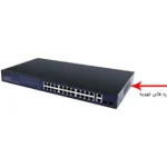 سویچ شبکه Switch IN-10024GP-2C - تصویر 2